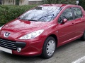 Peugeot 307 - Τεχνικά Χαρακτηριστικά, Κατανάλωση καυσίμου, Διαστάσεις