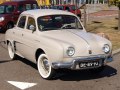 1956 Renault Dauphine - Specificatii tehnice, Consumul de combustibil, Dimensiuni
