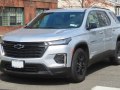 2022 Chevrolet Traverse II (facelift 2021) - Fiche technique, Consommation de carburant, Dimensions