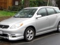 2003 Toyota Matrix (E130) - Fiche technique, Consommation de carburant, Dimensions