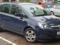 2008 Vauxhall Zafira B (facelift 2008) - Dane techniczne, Zużycie paliwa, Wymiary