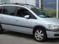 2001 Chevrolet Zafira - Dane techniczne, Zużycie paliwa, Wymiary