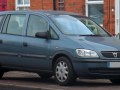 1999 Vauxhall Zafira A - Teknik özellikler, Yakıt tüketimi, Boyutlar