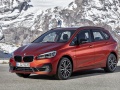 2018 BMW Серия 2 Актив Турър (F45 LCI, facelift 2018) - Технически характеристики, Разход на гориво, Размери
