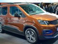 2019 Peugeot Rifter Standard - Fiche technique, Consommation de carburant, Dimensions