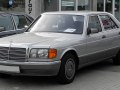 1985 Mercedes-Benz S-Класс SE (W126, facelift 1985) - Технические характеристики, Расход топлива, Габариты