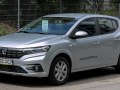 2021 Dacia Sandero III - Fiche technique, Consommation de carburant, Dimensions