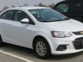 2016 Chevrolet Sonic I Sedan (facelift 2016) - Tekniska data, Bränsleförbrukning, Mått