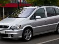 2003 Opel Zafira A (facelift 2003) - Технически характеристики, Разход на гориво, Размери