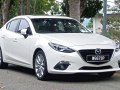 2014 Mazda 3 III Sedan (BM) - Технические характеристики, Расход топлива, Габариты