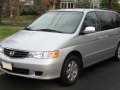 1999 Honda Odyssey II - Dane techniczne, Zużycie paliwa, Wymiary