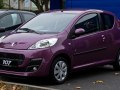 2012 Peugeot 107 (Phase III, 2012) 3-door - Dane techniczne, Zużycie paliwa, Wymiary