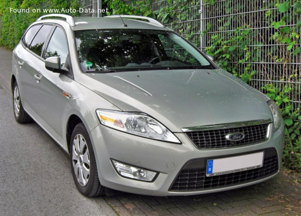 2007 Ford Mondeo III 2.3 i 16V (160 Hp) | Technical data, fuel consumption, Dimensions