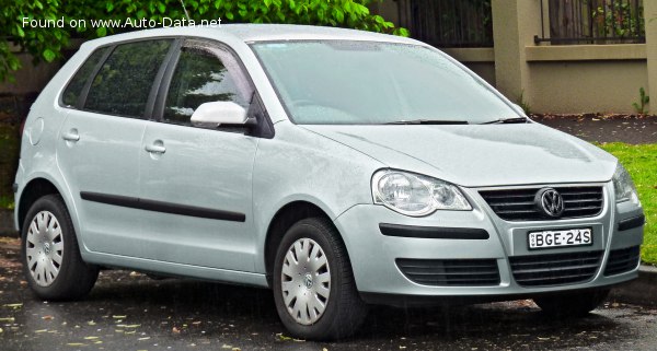 2005 Volkswagen Polo IV (9N, facelift 2005) - Fotografie 1