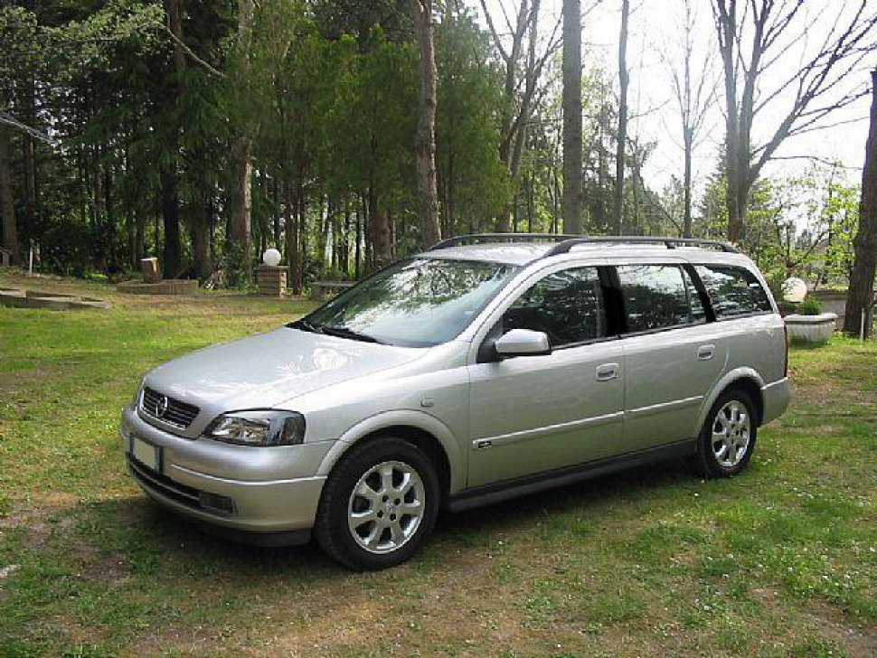 2002 Opel Astra G Caravan (facelift 2002) 1.2 16V (75 CH)