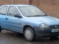 1993 Vauxhall Corsa B - Dane techniczne, Zużycie paliwa, Wymiary