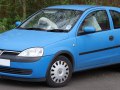 2000 Vauxhall Corsa C - Dane techniczne, Zużycie paliwa, Wymiary