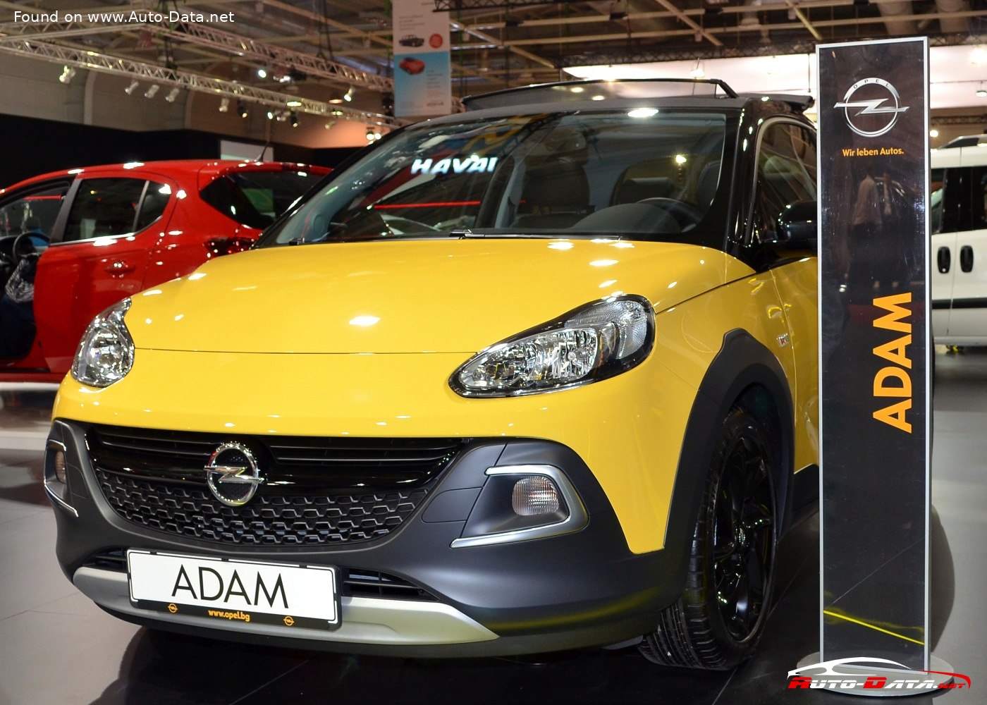 2012 Opel Adam 1.2 (70 Hp)  Technical specs, data, fuel consumption,  Dimensions