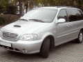 2001 Kia Carnival I (UP/GQ, facelift 2001) - Dane techniczne, Zużycie paliwa, Wymiary
