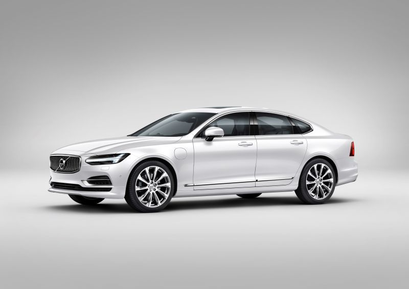 Volvo s90 коричневый