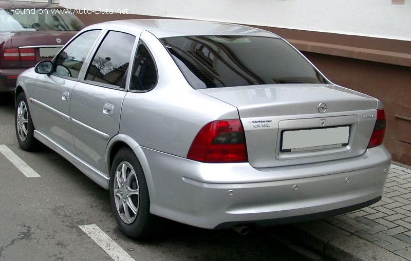 Opel vectra b вес