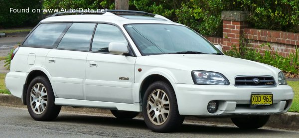 2000 Subaru Outback II (BE,BH) - Fotografie 1