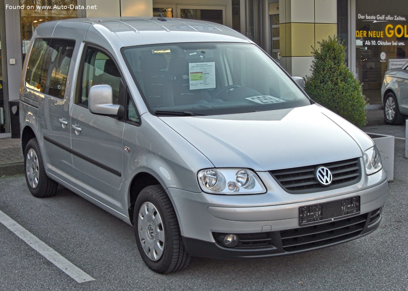 Bâche Volkswagen Caddy III Camionnette (2004 - Aujourd'hui ) sur
