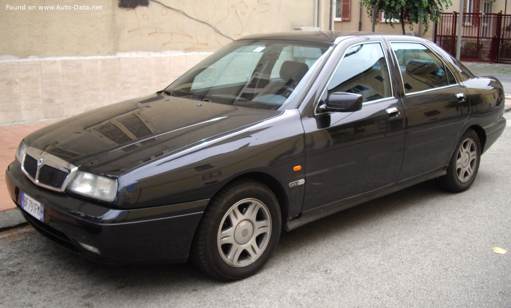 1996 Lancia Kappa (838) 2.0 20V (155 Hp) Technical specs, data, fuel consumption, Dimensions