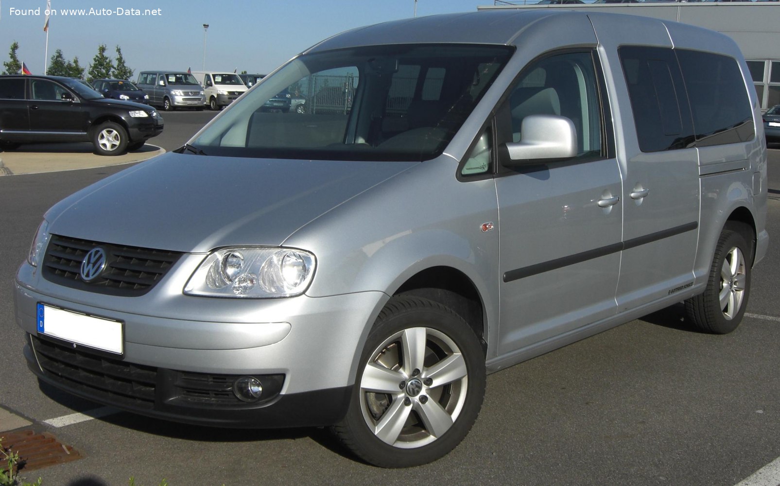 Leidinggevende bedriegen Herformuleren 2007 Volkswagen Caddy Maxi Life III 1.6i (102 Hp) | Technical specs, data,  fuel consumption, Dimensions