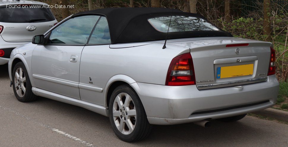 2002 Vauxhall Astra Mk IV Convertible - Kuva 1