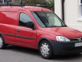 2001 Vauxhall Combo C - Технические характеристики, Расход топлива, Габариты