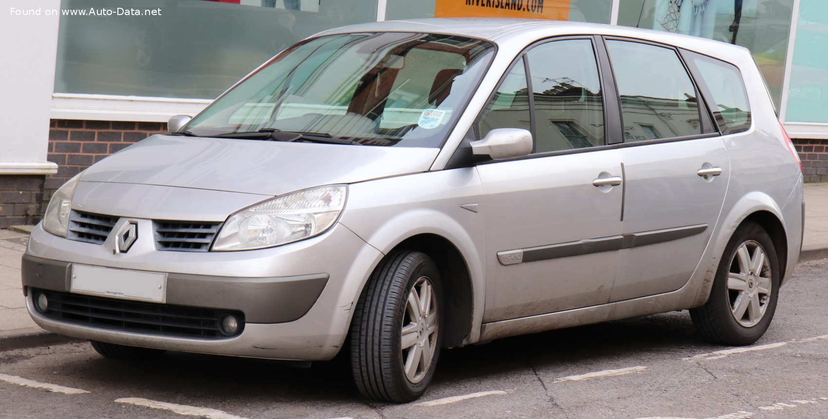 2005 Renault Grand Scenic II (Phase I) 1.5 dCi (106 Hp)