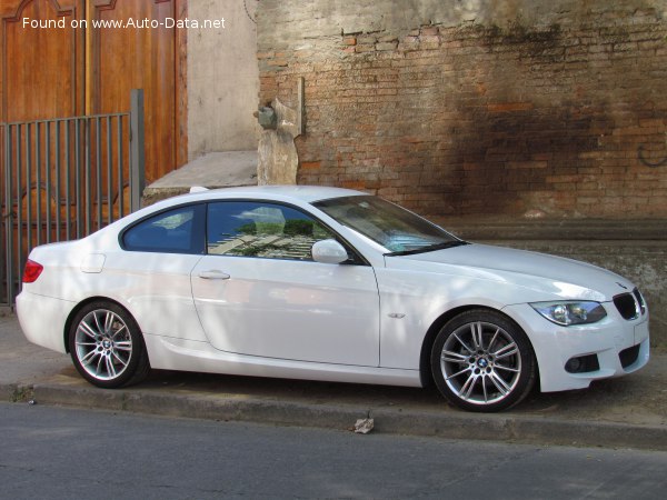 2010 BMW 3 Series Coupe facelift 2010) 318i (143 | Technical specs, data, fuel consumption, Dimensions