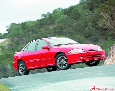 1996 Chevrolet Cavalier III (J)  i (117 CV) | Ficha técnica y consumo ,  Medidas