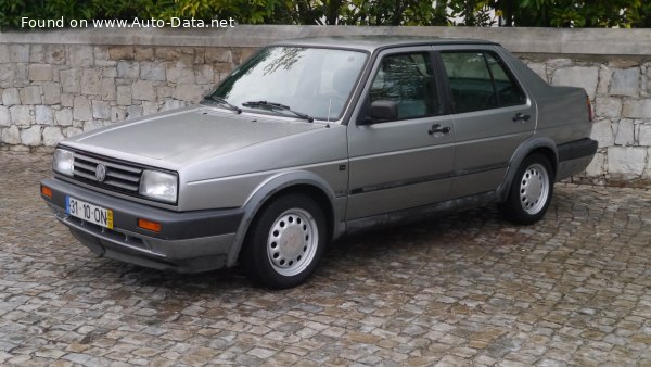 1990 Volkswagen Jetta II (facelift 1987)  i 16V (134 CV) | Ficha técnica  y consumo , Medidas