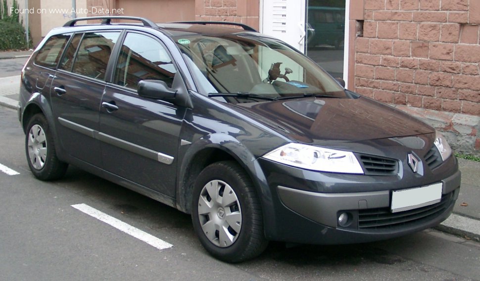 2006 Renault Megane II Grandtour (Phase II, 2006) 1.6 16V (112 Hp) Automatic
