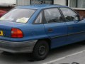 1991 Vauxhall Astra Mk III - Технические характеристики, Расход топлива, Габариты