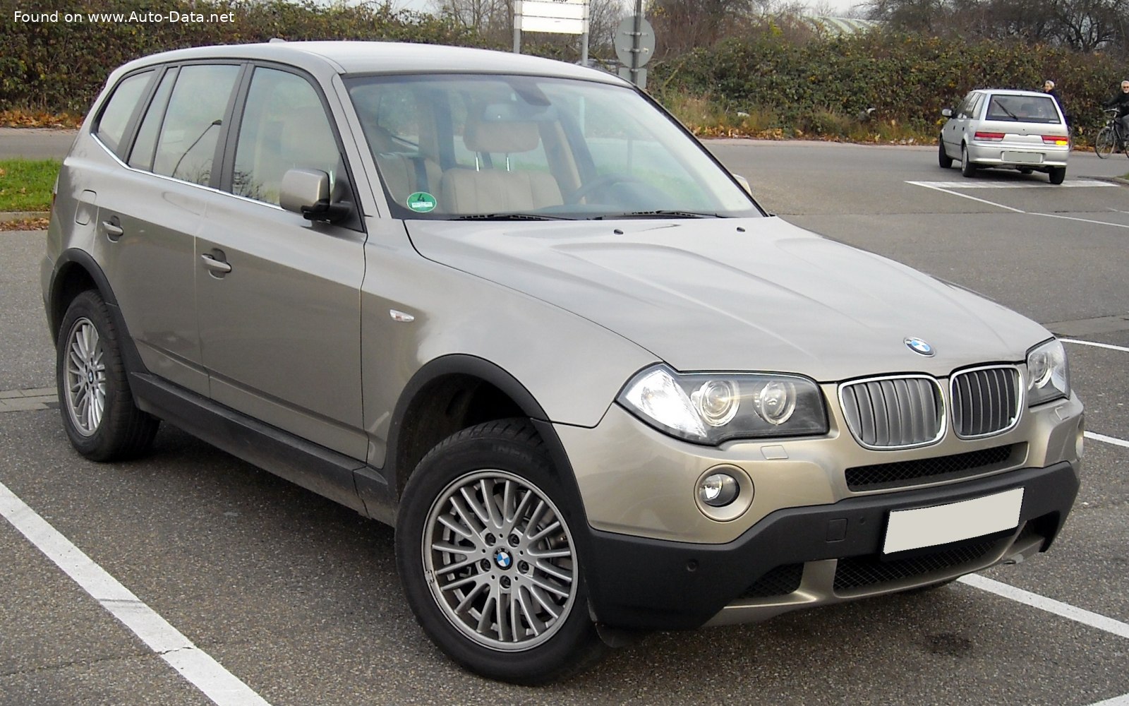 2006 BMW X3 (E83, facelift 2006) 2.5si (218 Hp)  Technical specs, data,  fuel consumption, Dimensions