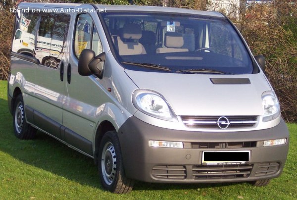 2002 Opel Vivaro A Tour - Fotografie 1