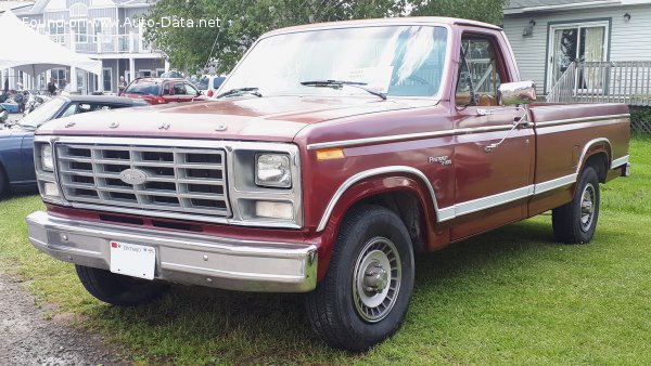 1979 Ford F-Series F-100 VII Regular Cab  Six (120 Hp) Automatic |  Technical specs, data, fuel consumption, Dimensions